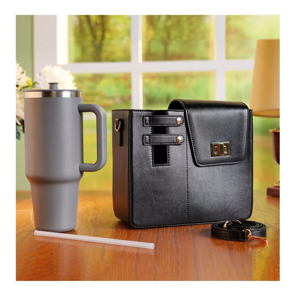 Crossbody Water Cup Storage Bag, Outdoor Water Bottle Carrier Bag With Storage Pocket, Tumbler Carrier Office Bag For Girls Crossbody Water Cup Storage Bag, Outdoor Water Bottle Carrier Bag With Storage Pocket, Tumbler Carrier Office Bag For Girls